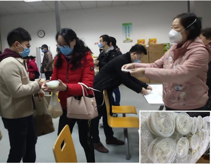 江西兒院黨紀工團報道：如意餛飩暖心田，女神節日笑開顏